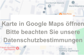 Karte in Google Maps öffnen Bitte beachten Sie unsere  Datenschutzbestimmungen